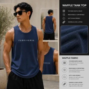 Premium Waffle Tank Top